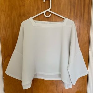 ❌ SOLD ❌ Club Monaco White Square Neck Top